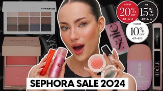 SEPHORA SPRING SALE 2024! GRWM Using My Recommendations + Wish List!