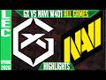 GX vs NAVI Highlights ALL GAMES | LEC Spring 2026 W4D1 | GiantX vs Natus Vincere