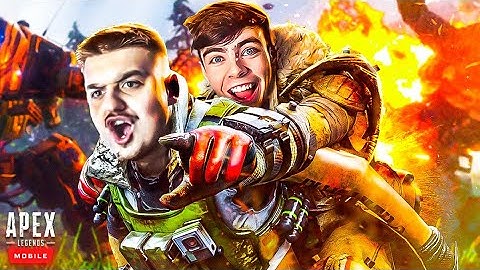 Playing with iFerg for the FIRST TIME in Apex Legends Mobile