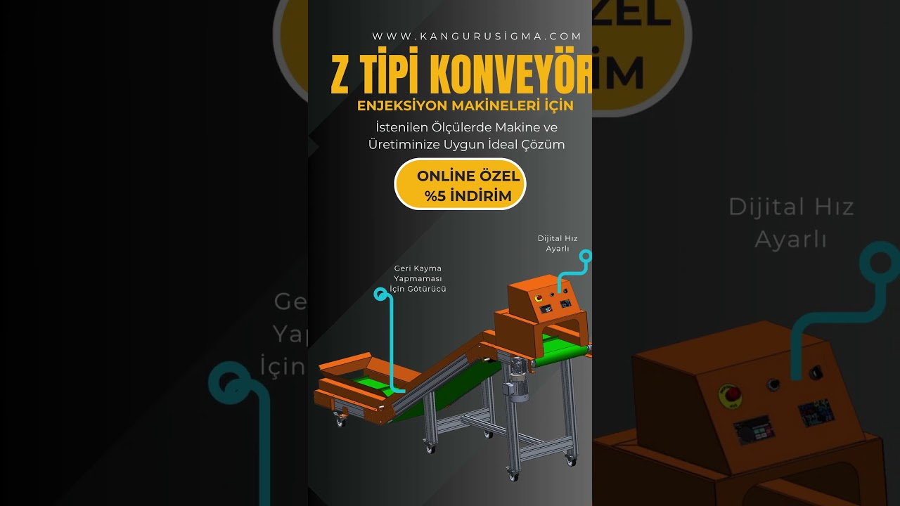 Tüm konveyer Çeşitleriyle Kanguru Endüstri #konveyer #kanguruendüstri #ztipikonveyor #ltipikonveyer