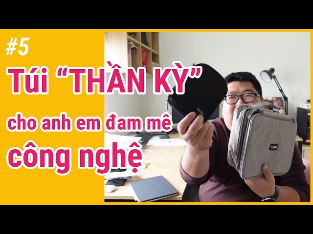 Túi đựng phụ kiện công nghệ BOONA đa năng