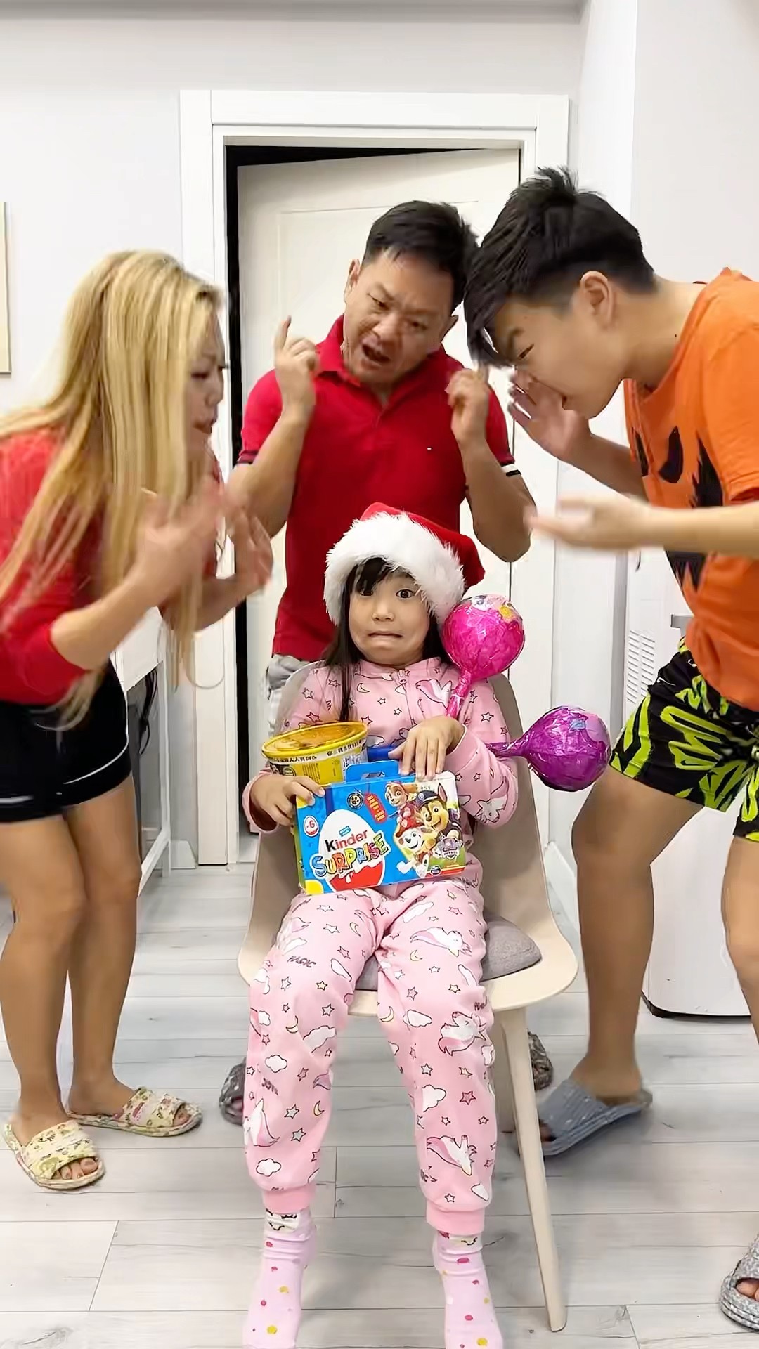 She is in shock ?? LeoNata family #shorts