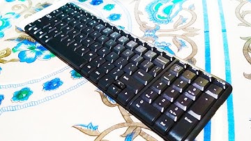 Logitech k230 wireless keyboard unboxing