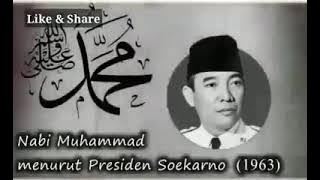 Pidato Presiden Soekarno Pada Peringatan Maulid Nabi Muhammad SAW Tahun 1963. Luarrrrr biasa....