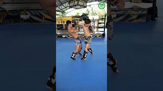Muay Thai Tricks - Faking the Lead Hook to Hard Hitting Elbows with Kru Four