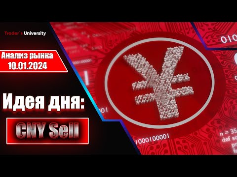 Анализ рынка 10.01.2024 | Доллар, Рубль, Юань, Биткоин, Золото, Нефть | CME Forex