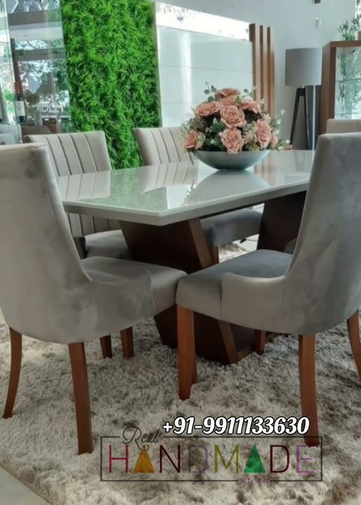 Dining Table: Latest Wooden dining table & chair design | Modern Dining Table #furniture #dinner
