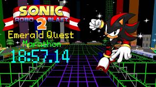 [SRB2] Emerald Quest Marathon Speedrun as Shadow 18:57 IGT