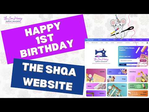 Happy 1st Birthday - The SHQA Website