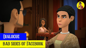 A dialogue between myself and mona about the good and bad sides of Facebook