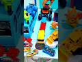 Cool Biggest Monster Truck Pushing Tayo Bus and Friends Into The Hole #bus #monstertruck