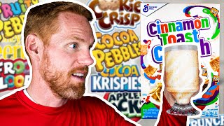 What Cereal Makes the Best Milk?! 10 Cereal Taste Test