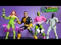 McFarlane Toys Dc Multiverse Brainiac, Black Mask, Black Adam, and Poison Ivy Action Figure Review!