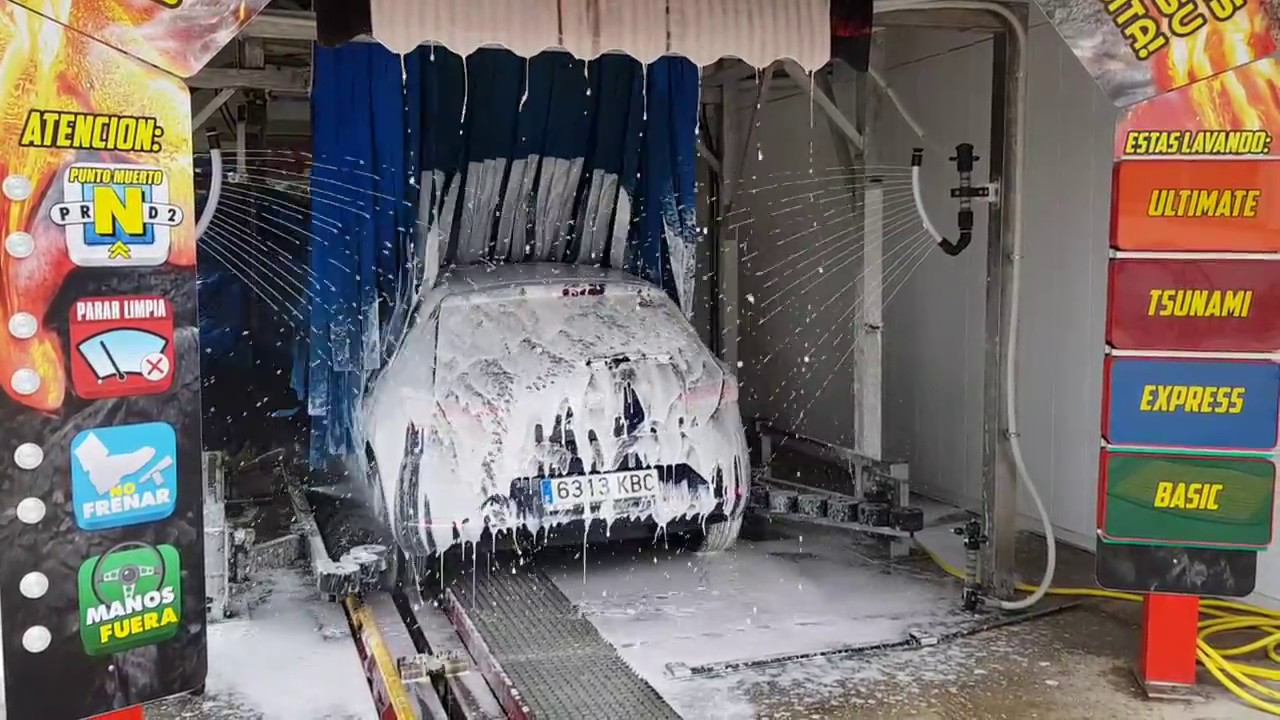 🇺🇸 🇺🇸 TSSCWS Arch and Simoniz Car Wash Lava Shield Programm and Hot Wax and Shine 🇺🇸 🇺🇸