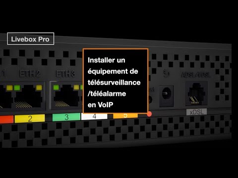 Installer un équipement de télésurveillance / téléalarme en VoIP