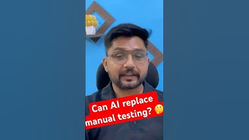 AI in Software Testing: Can It Replace Manual Testing? #shorts #ai