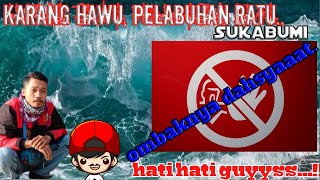 Video Tragedi, wisata tergulung ombak d pelabuhan Ratu sukabumi, 6 orang terseret ombak.