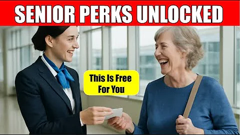 Flying After 70? These 11 Airline BENEFITS Are Hidden From You! Senior Travel hacks