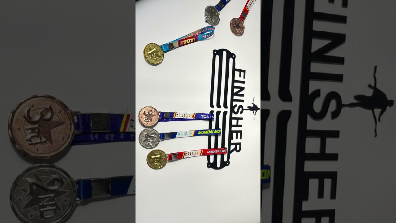 Say goodbye to tangled medals and hello to a perfectly organized display of your accomplishments.