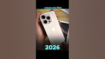 Why IPhone 18 Not Come In 2026?...| FactosChouhan | #shorts #facts #iphone #mobile #iphone17