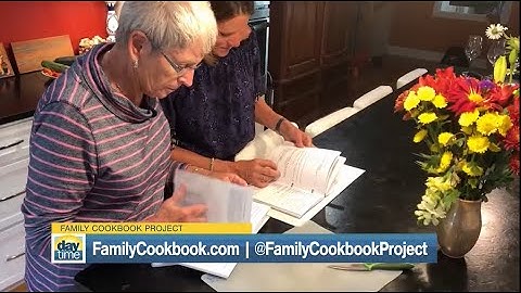Family Cookbook Project Is "Marvelous For Mother