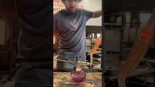 Anyone out there want to eat the glass? #shorts #glass #pumpkin #diy #satisfying #fall