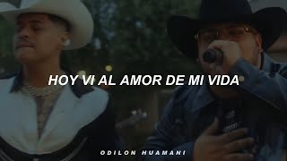 Grupo Frontera, Grupo Firme - EL AMOR DE SU VIDA (Letra)