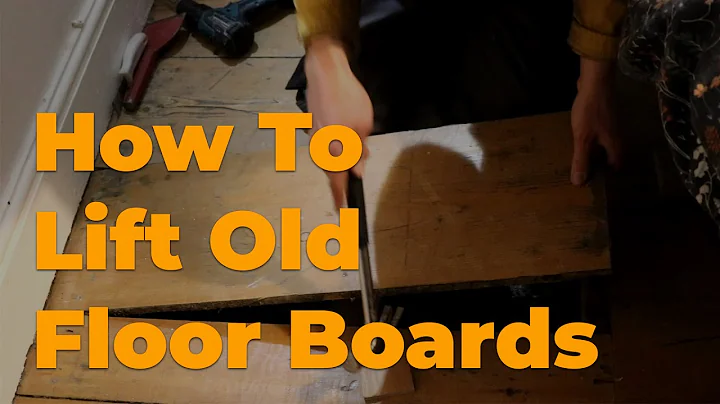 How to lift old floorboards without damaging the edges