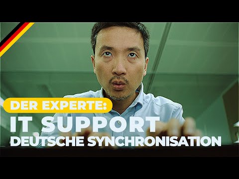 Der Experte: IT Support (Comedy Kurzfilm, Deutsche Synchronisation)