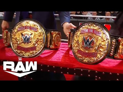 Triple H Unveils New Tag Team Titles! | WWE Raw Highlights 4/15/24 | WWE on USA