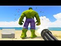 HUNTING Superheroes In GTA 5! (Thanos, Hulk, Flash, Goku, Ironman)