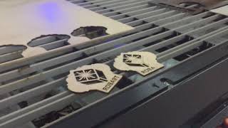 Lazer Kesim Makinası 600 Watt Laser Cutting Machine 10 Mdf Kontrplak Kesim Robart Laser Machine