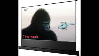 AWOL VISION 110 Inch ALR Floor Rising Screen Review Best UST Projector Screen