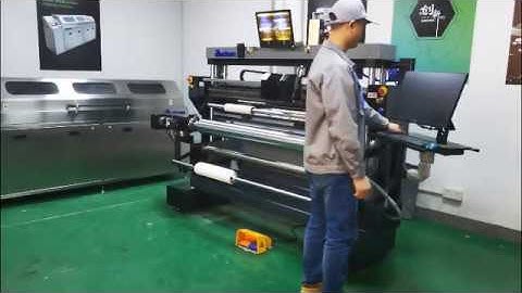Latest Wide Web plate mounter for CI HD Flexo printing machine - auclean