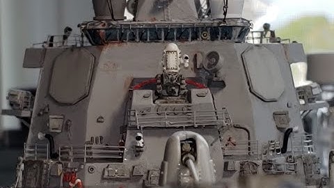 USS JOHN PAUL JONES (DDG-53) 1/350 Scale Model Build;  Part 13:  Weathering