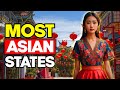 Top 10 most asian states in america