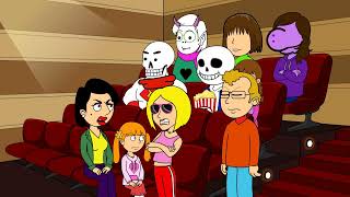 Karen Tries To Steal Bratty Briannas Cinema Seat