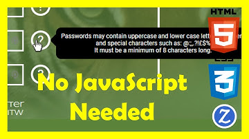 How to add nice looking form hints with just HTML and CSS ITW-EB8