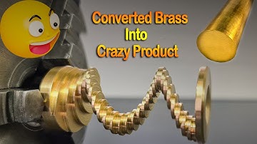 How to make a Crazy Part on the Lathe machine | Manual Machining Process | mind relaxing