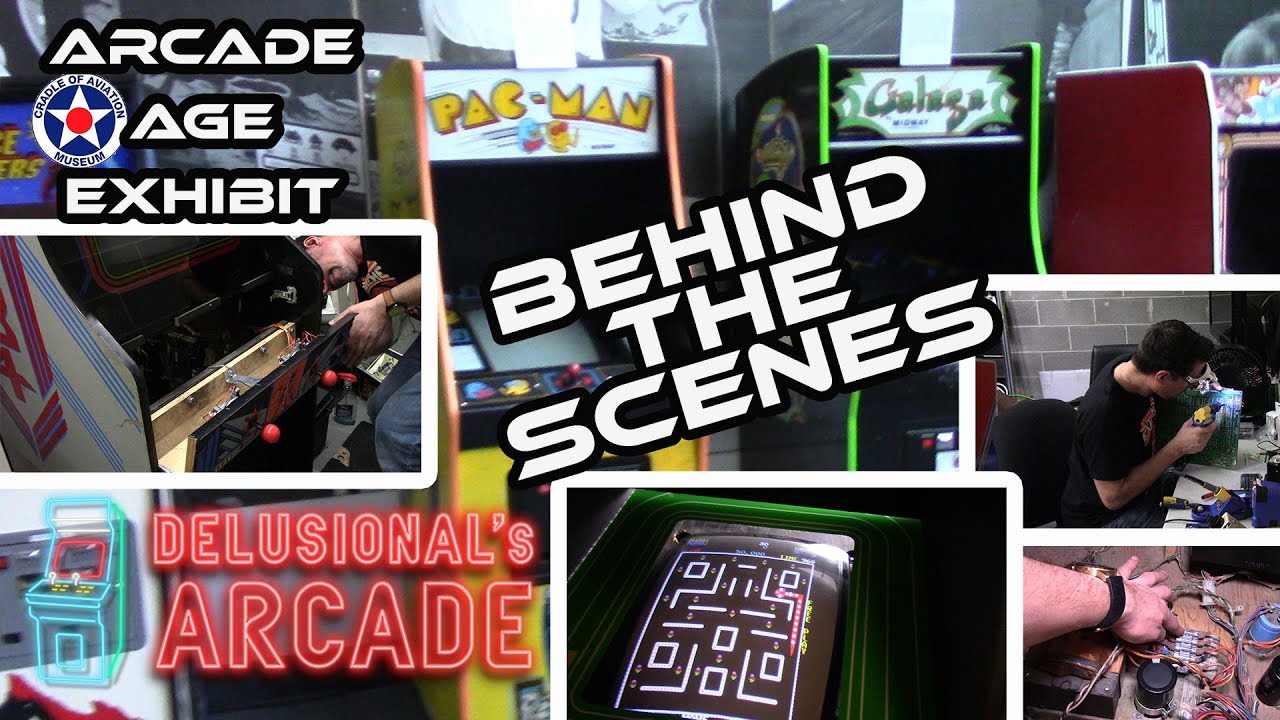 Behind the Scenes at the Arcade Age Exhibit [Cradle of Aviation Museum