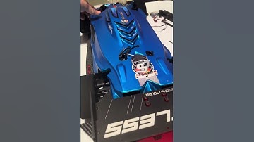 Arrma limitless v1 headlight upgrade 1.86 97mph no prep king !