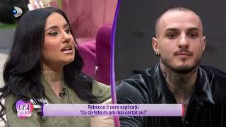 Casa Iubirii - Sebastian isi pierde rabdarea: „Tu esti femeie asumata?” Rebecca cere explicatii!