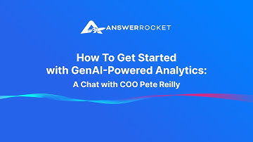 How to get started with GenAI - Powered Analytics