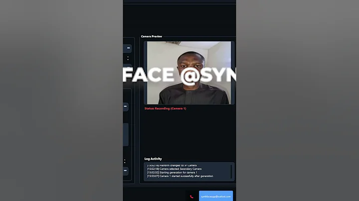 virtual camera/kyc by pass verification/synthface method