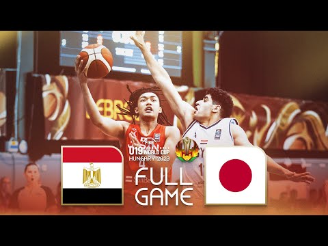 Egypt v Japan | Full Basketball Game | FIBA U19 Basketball World Cup 2023