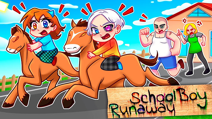 😨 Майнкрафт но Я СБЕЖАЛ НА ЛОШАДИ ОТ ЗЛЫХ РОДИТЕЛЕЙ в SCHOOLBOY RUNAWAY