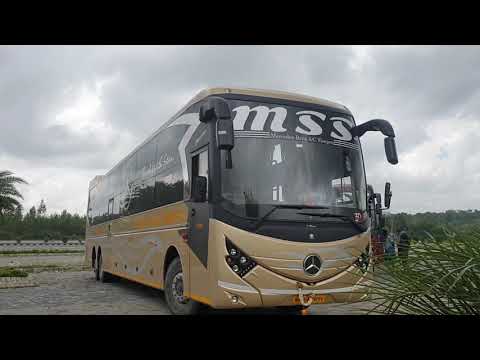 A first look at the Mettur super services owned Mercedes Benz DREAMZ sleeper troop