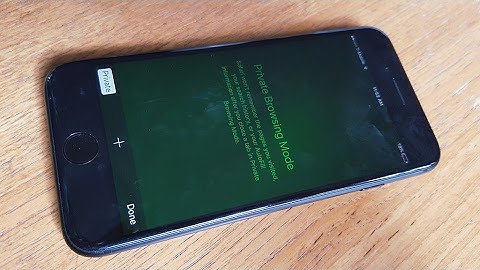 How To Use Private Browsing On Iphone 7 / Iphone 7 Plus - Fliptroniks.com