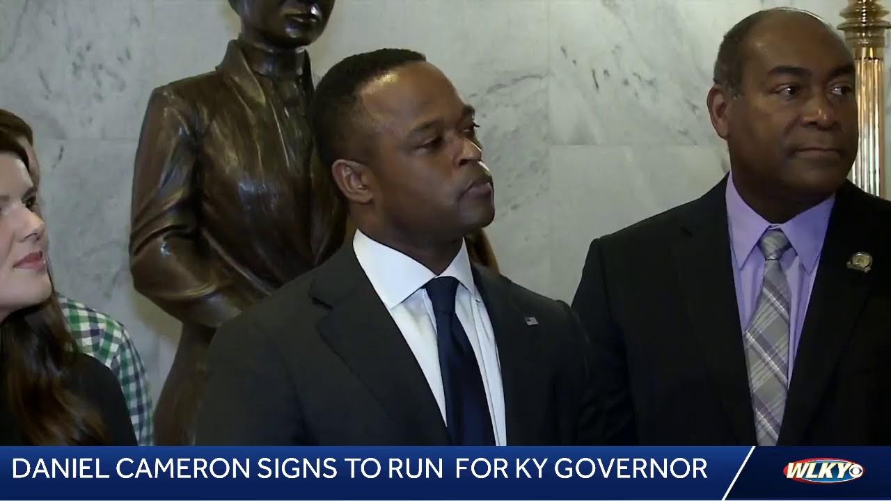 Daniel Cameron running for KY Governor YouTube