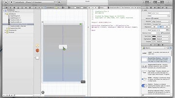 Создание Hello World в Xcode 4.2
